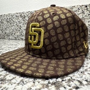New Era San Diego Padres 7 1/2 59Fifty Fitted Hat - MLB Vintage